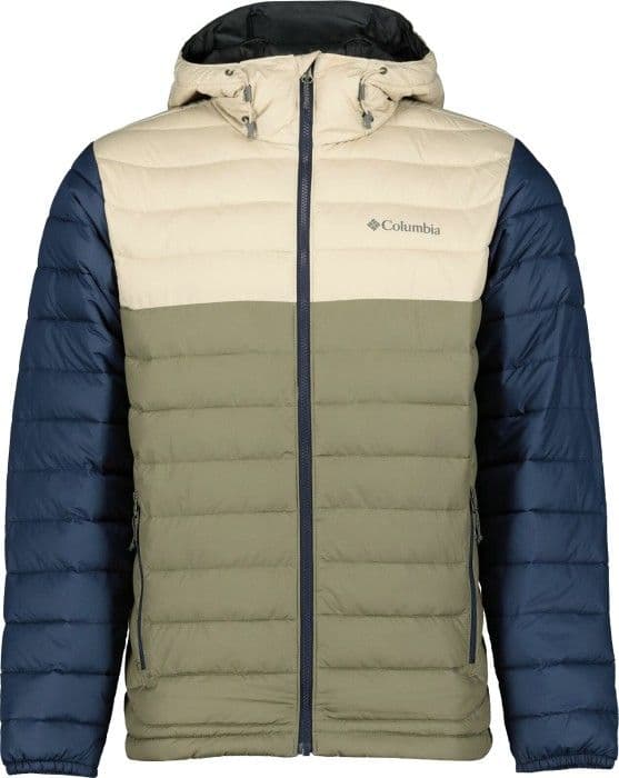 Columbia Powder Lite Hooded Jacket takki, vihreänruskea
