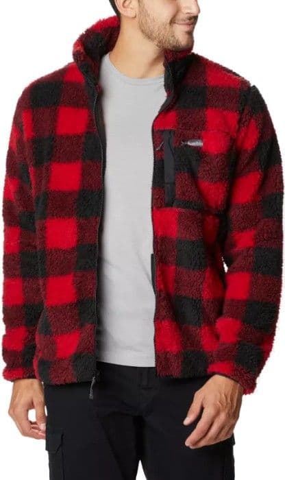 Columbia Winter Pass fleecetakki, Mountain Red