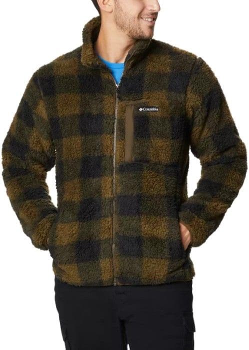Columbia Winter Pass fleecetakki, Olive Green