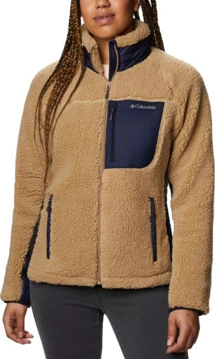 Columbia Archer Ridge II naisten fleecetakki, vaalea beige/tummansininen