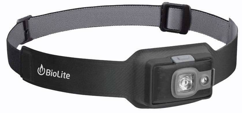 Biolite Headlamp 200 -otsalamppu, tummanharmaa