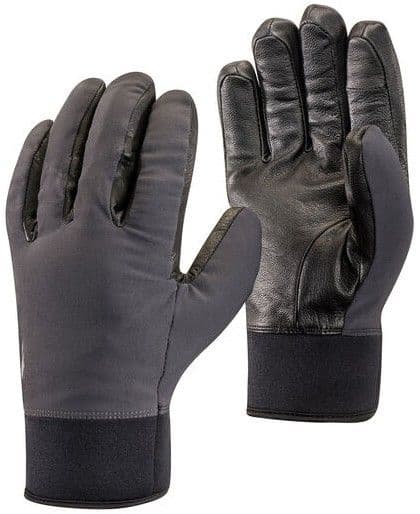 Black Diamond Heavyweight softshell käsineet, musta