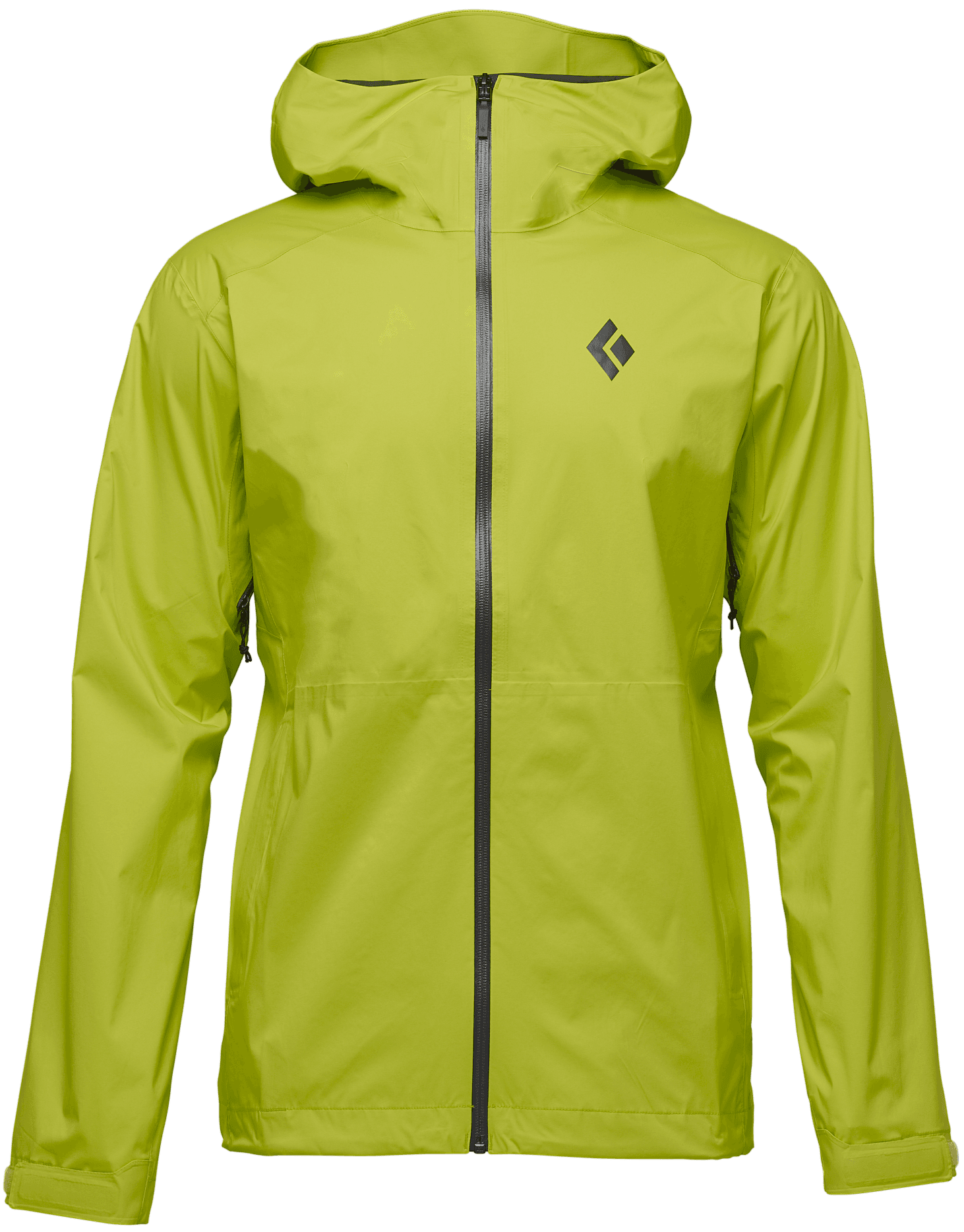 Black Diamond Stormline Stretch Rain Shell kuoritakki, lime