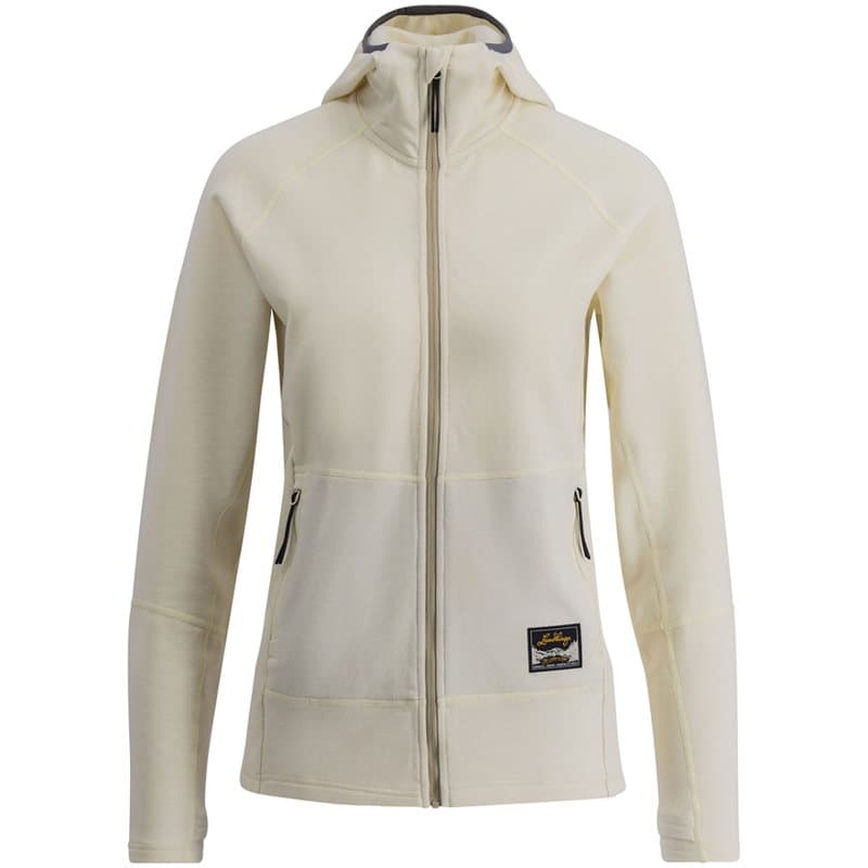 Lundhags Tived Merino HoodieW Chalk White