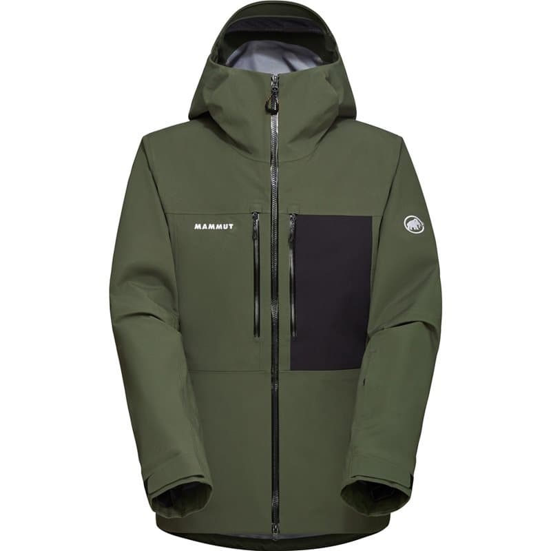 Mammut Stoney HS Hooded Jacket Dark Marsh/Black