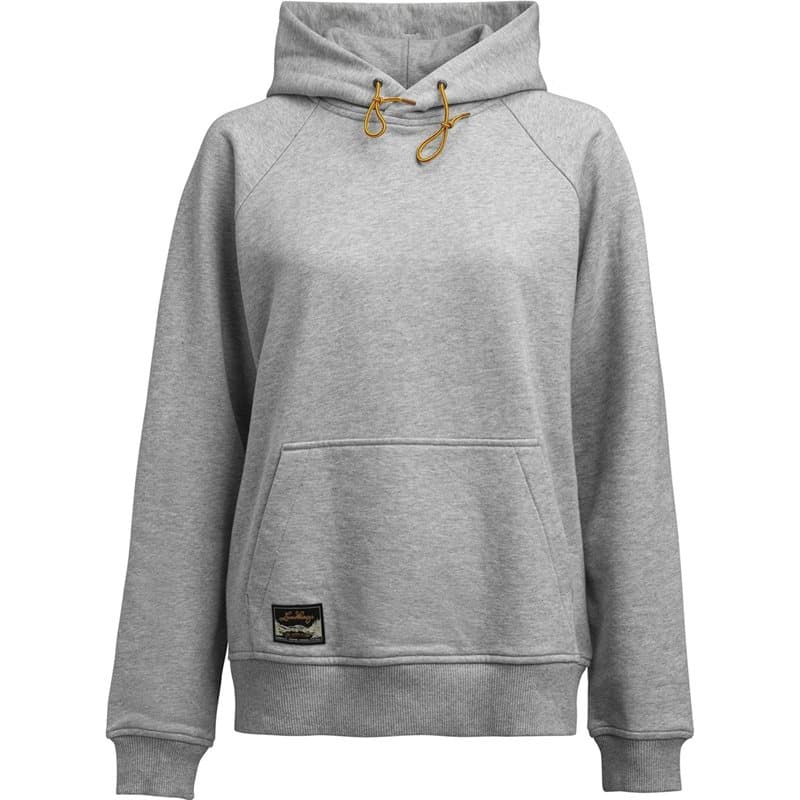 Lundhags Järpen Hoodie W Light Grey Melange