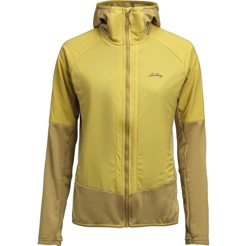 Lundhags Padje Windbreaker Hoodie W Straw/Bamboo