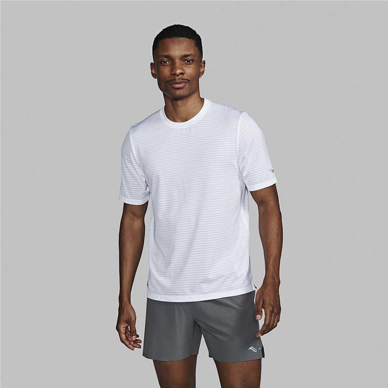 Saucony Kinvara Short Sleeve White