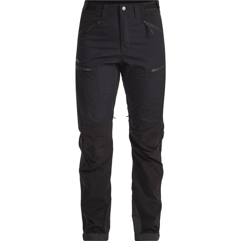 Lundhags Makke High Waist Curved Pants W Short Black
