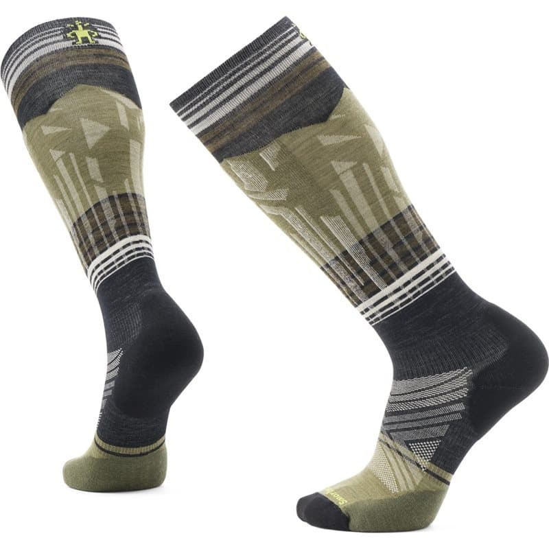 Smartwool Ski Targeted Cushion Summit Shot OTC Soc Black
