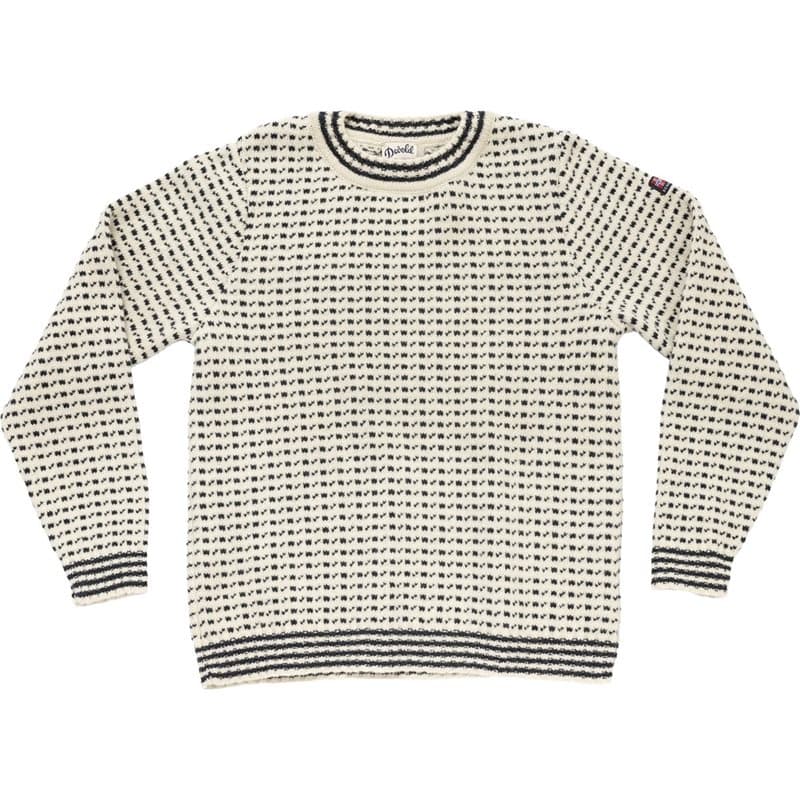 Devold Islender Refined Sweater Offwhite/Ink