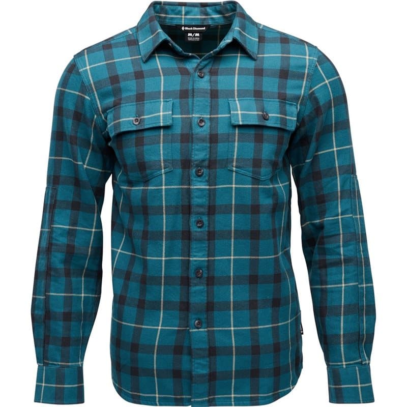 Black Diamond M Project Twill Ls Shirt Creek Blue