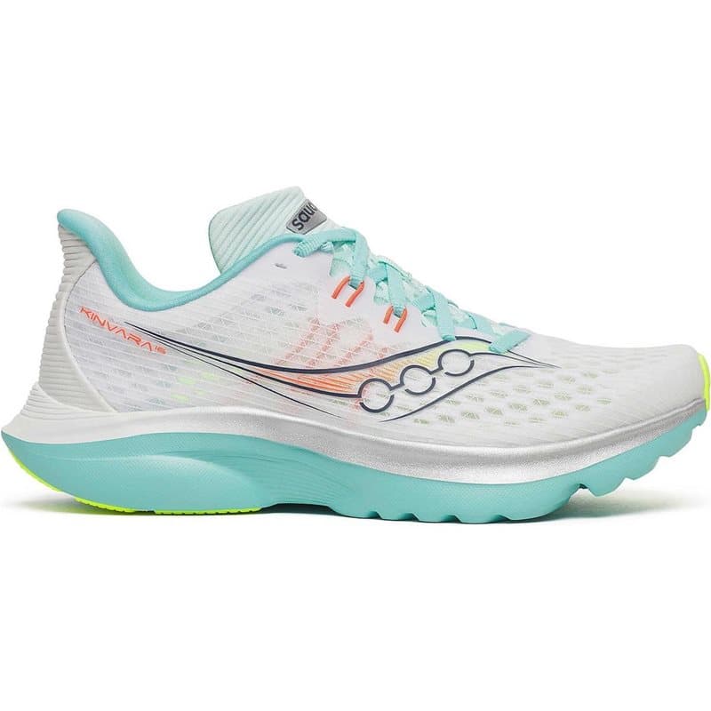 Saucony Kinvara 16 Dam White/Aqua