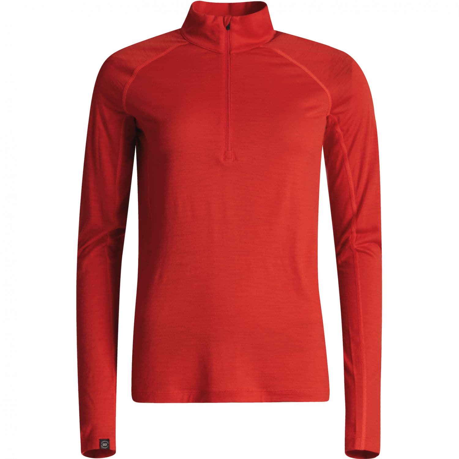 Lundhags Gimmer Merino Lt Ws 1/2 Zip, välikerros, naiset, punainen