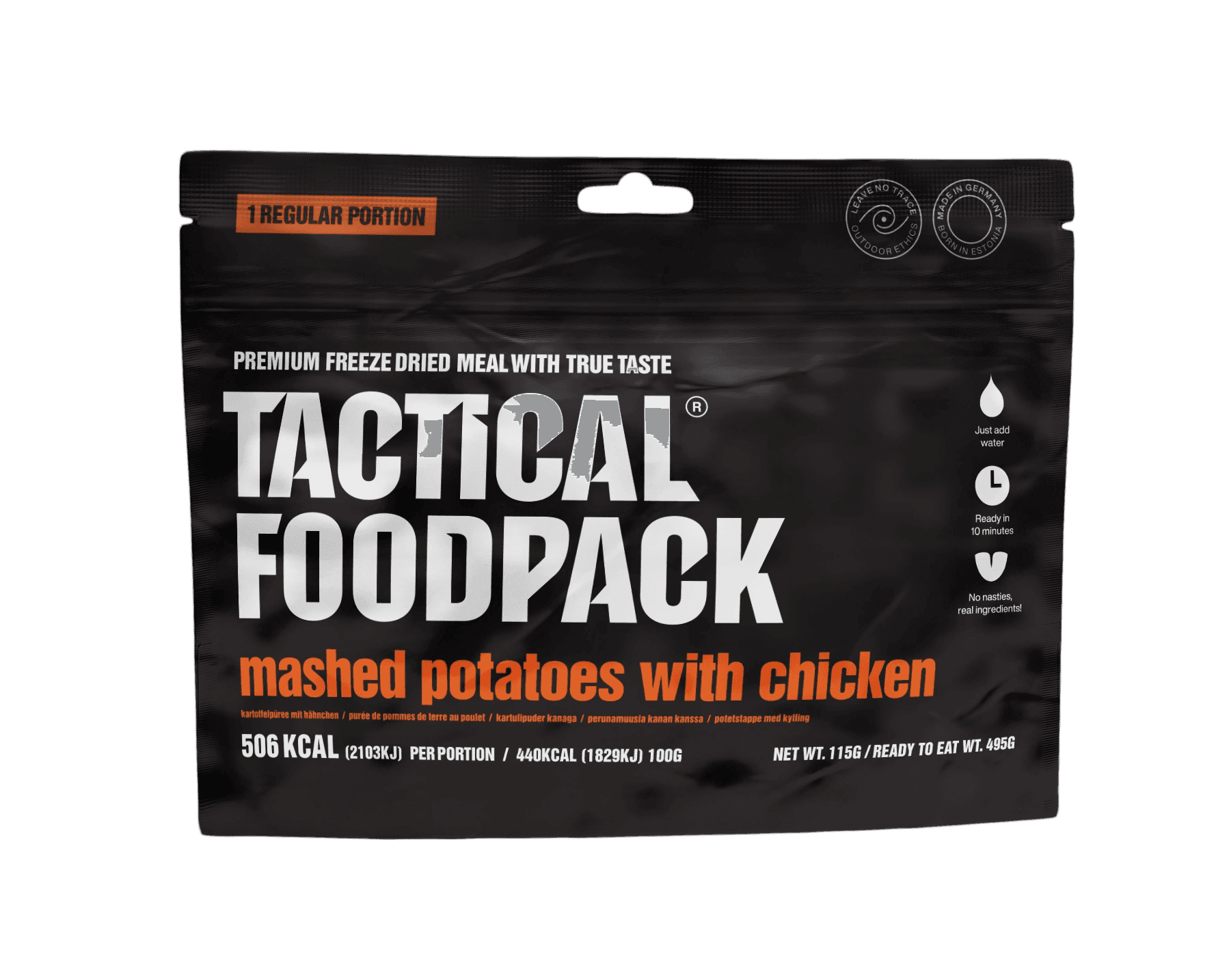 Tactical Foodpack Mashed Potatoes With Chicken