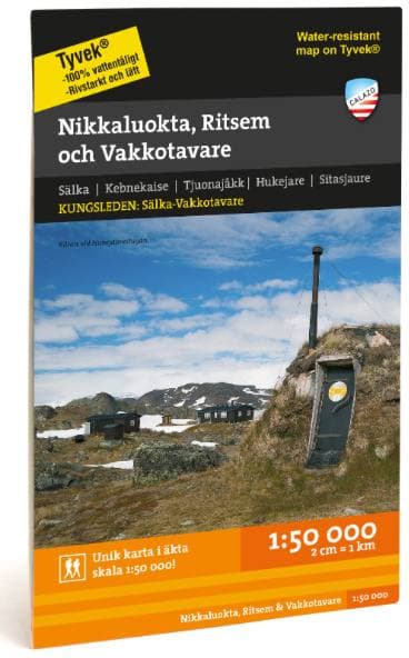 Calazo Nikkaluokta, Ritsem, Vakkotavare Tyvek