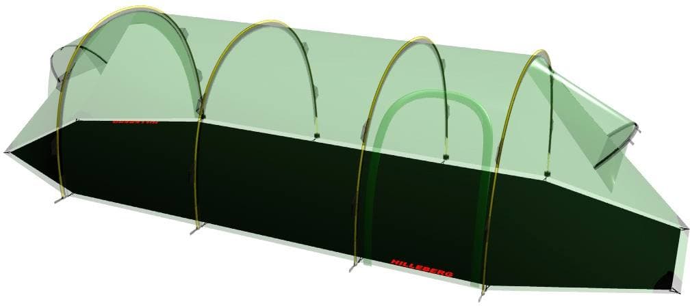 Hilleberg Keron 4 GT Footprint