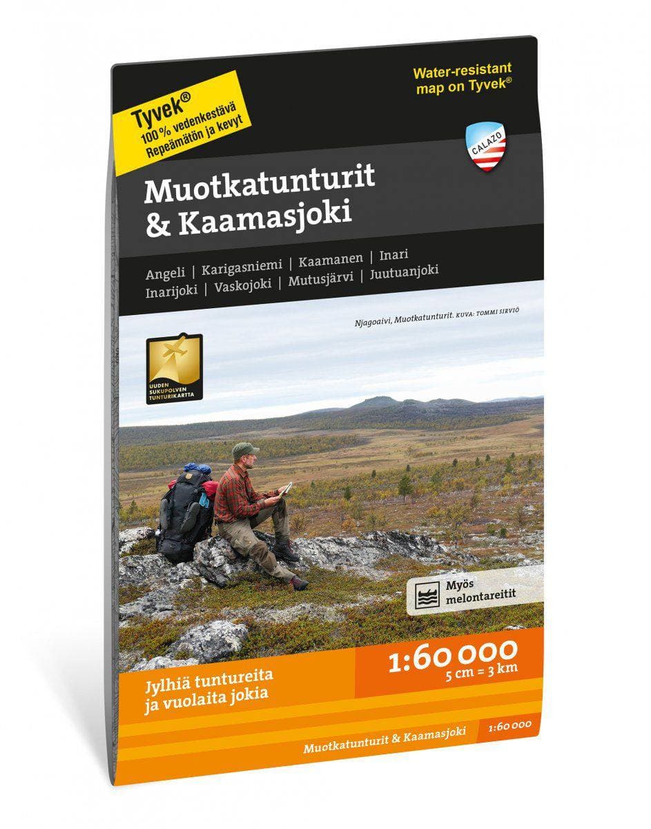 Calazo Muotkatunturit ja Kaamasjoki Tyvek