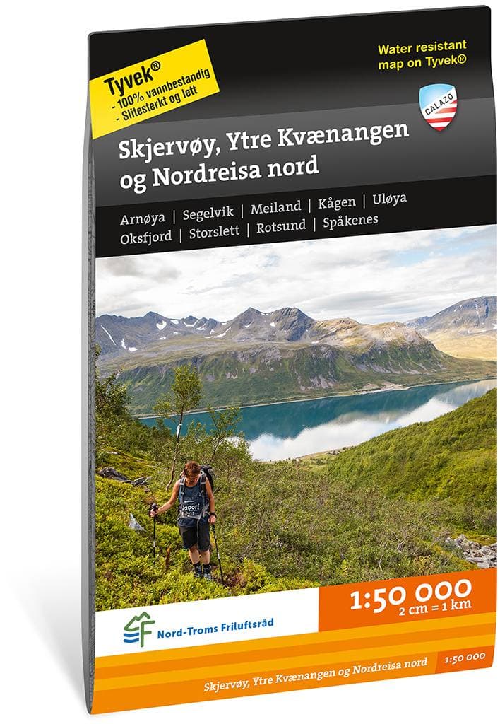 Calazo Skjervøy, Ytre Kvaernangen og Nordreisa nord Tyvek