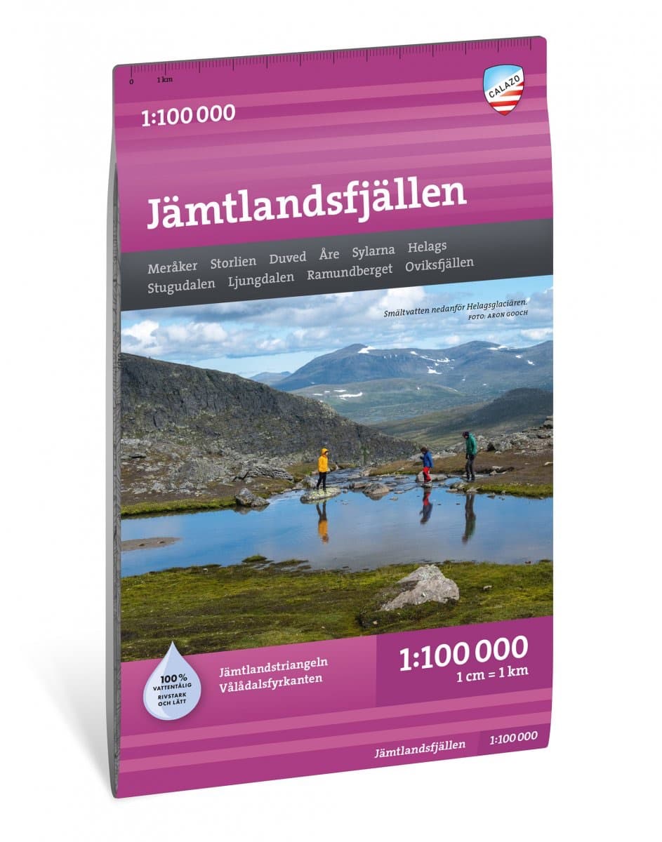 Calazo Jämtlandsfjällen 1:100 000