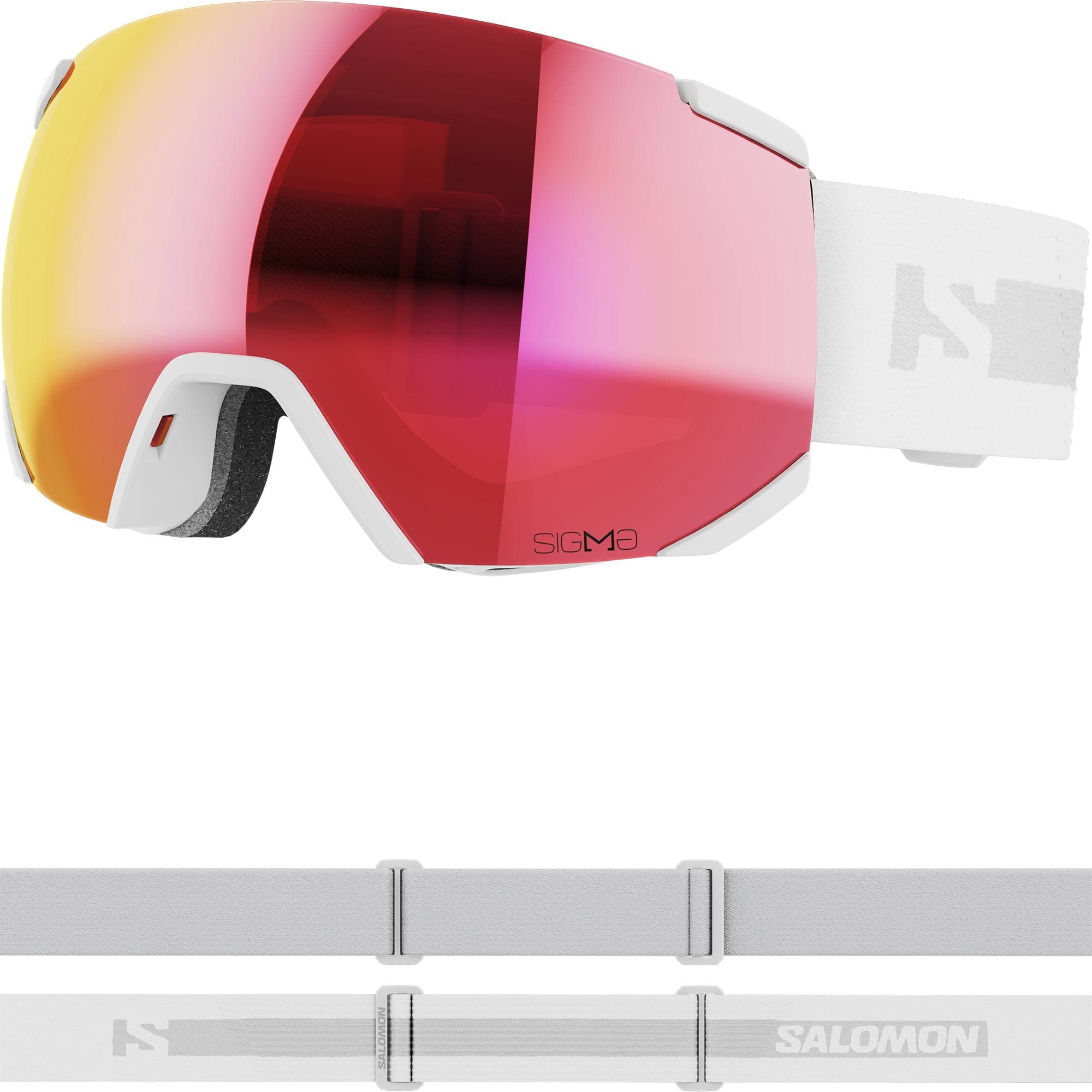 Salomon Radium Sigma White/Red