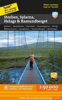 Calazo Storlien Sylarna Helags Ramundberget 1:50.000