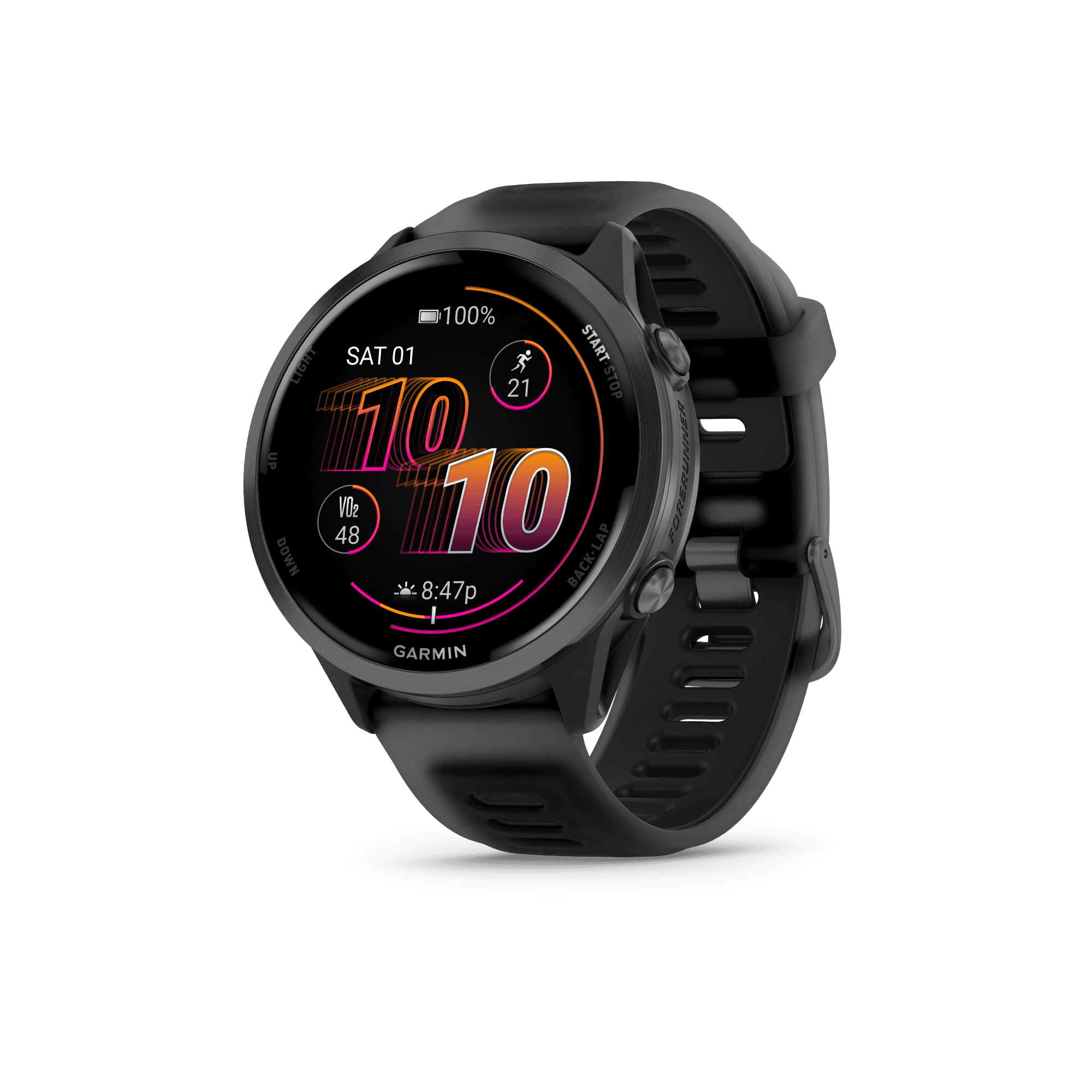 Garmin Forerunner 570 Hiilenharmaa/musta/musta
