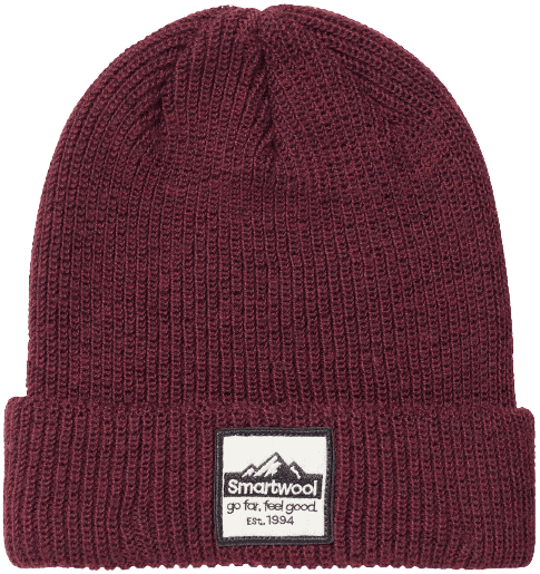 Smartwool Patch Beanie pipo, viininpunainen