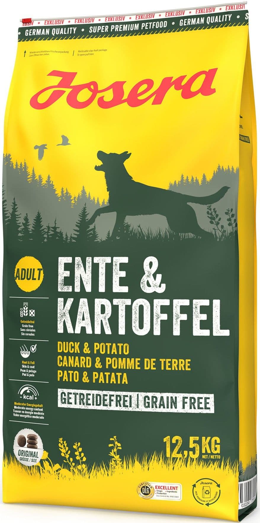 Josera Duck & Potato 12,5 kg koiranruoka