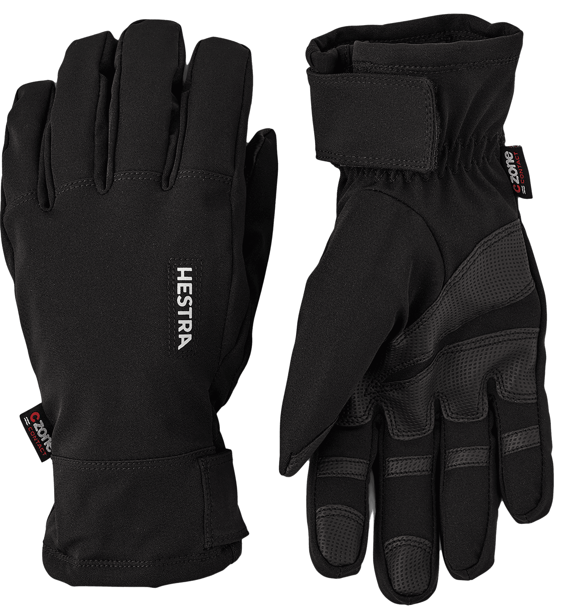 Hestra CZone Up Glove Musta
