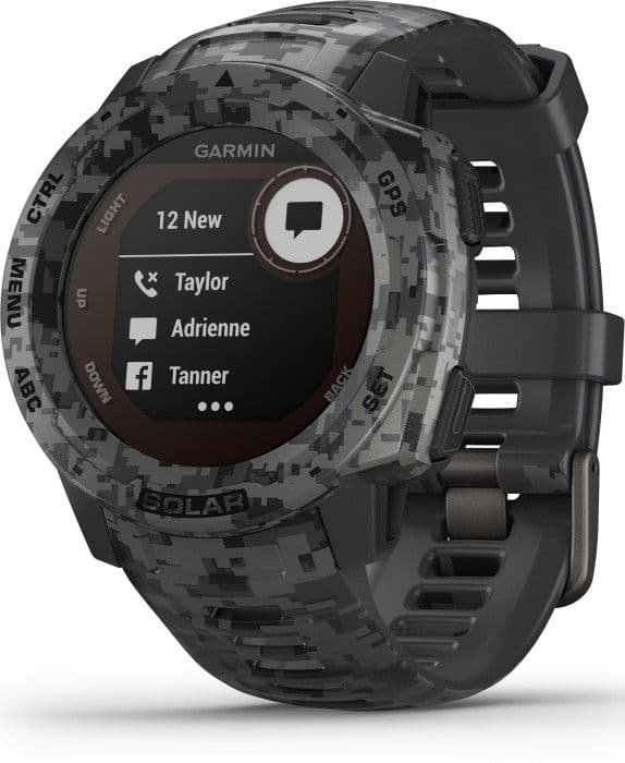 Garmin Instinct Solar Graphite Camo