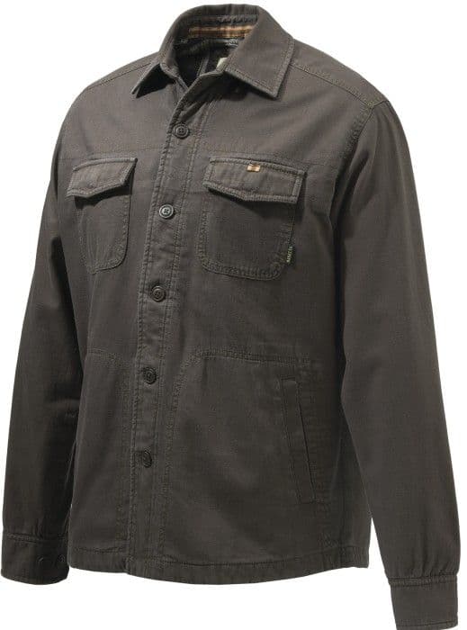 Beretta Heavy Overshirt metsästyspaita, ruskea