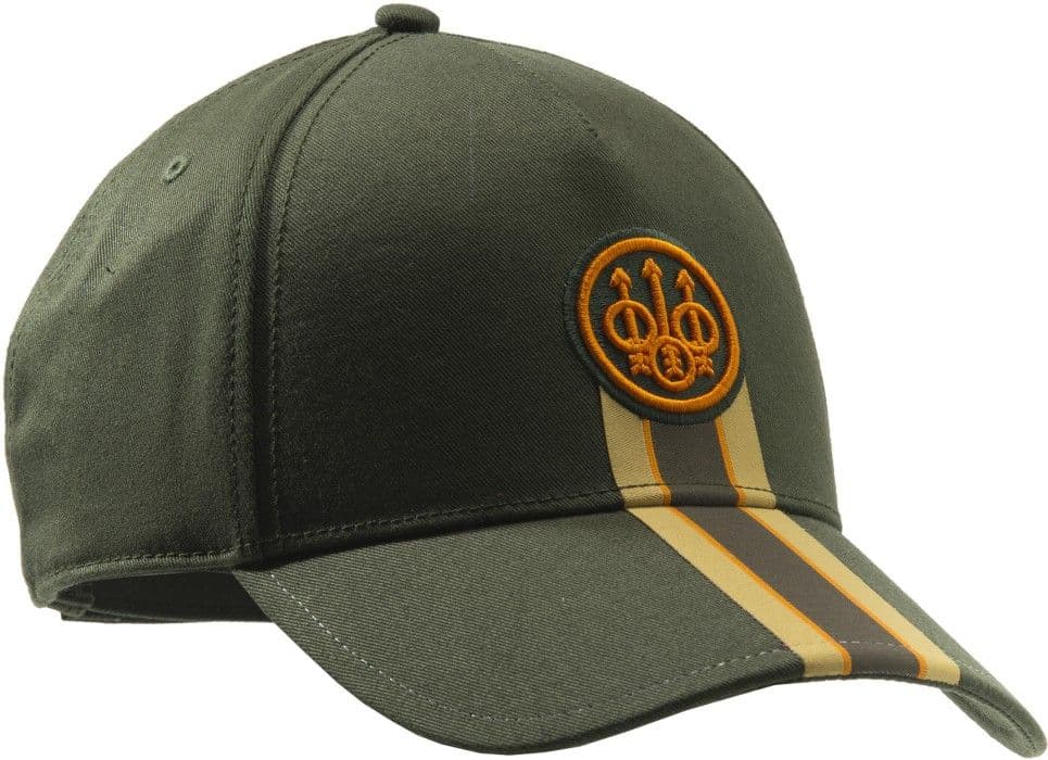 Beretta Corporate Striped Cap Green