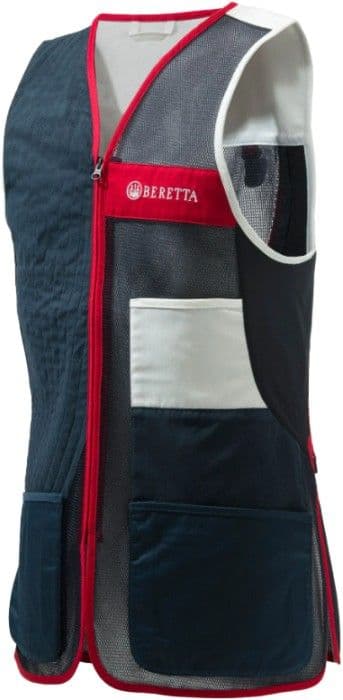 Beretta Uniform Pro 20.20 naisten ampumaliivi, Micro Blue Total Eclipse & White
