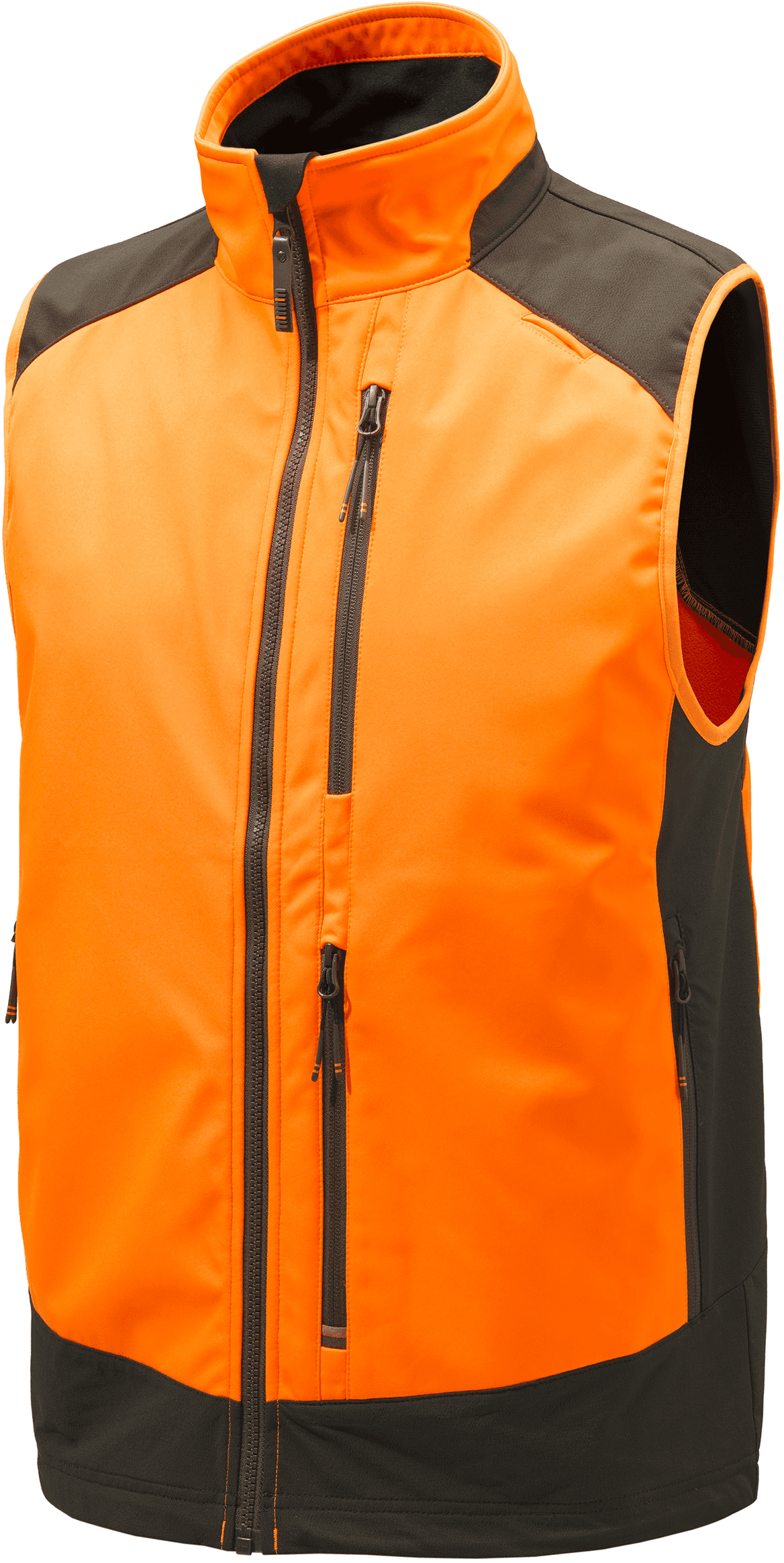 Beretta Butte Softshell Vest metsästysliivi, Orange & Brown Bark