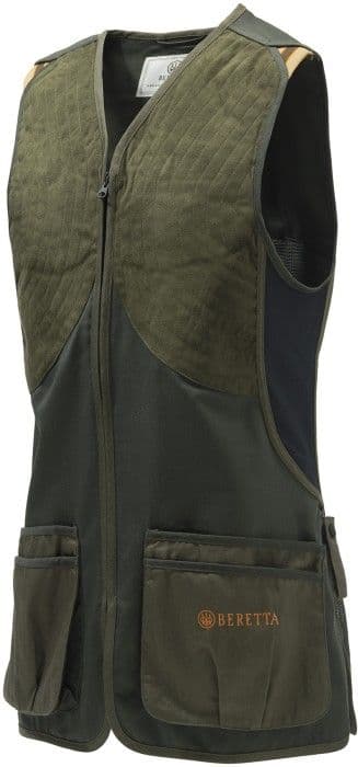 Beretta DT11 Microsuede Slide Vest Dark Olive