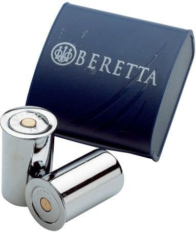 Beretta Shotgun De Luxe nikkelipäällysteiset klikkipatruunat, Cal. 20