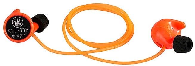 Beretta Earphones Mini Head Set Passive korvatulpat, oranssi
