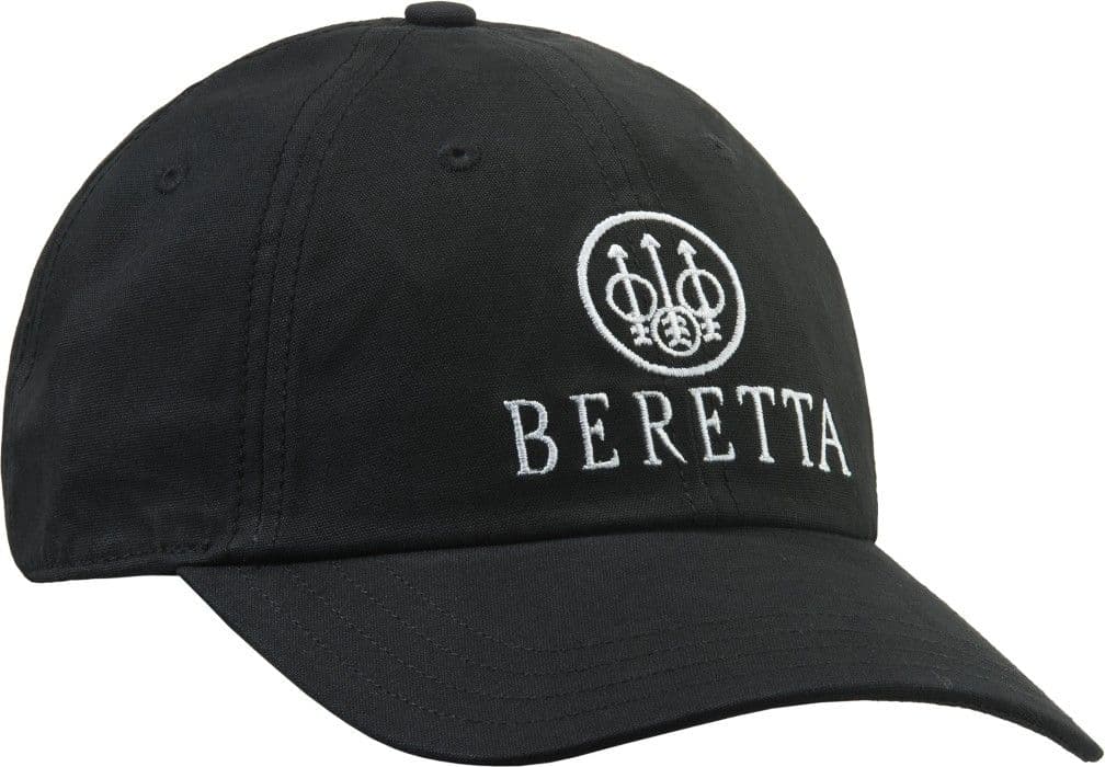 Beretta Sanded Cap lippis, musta