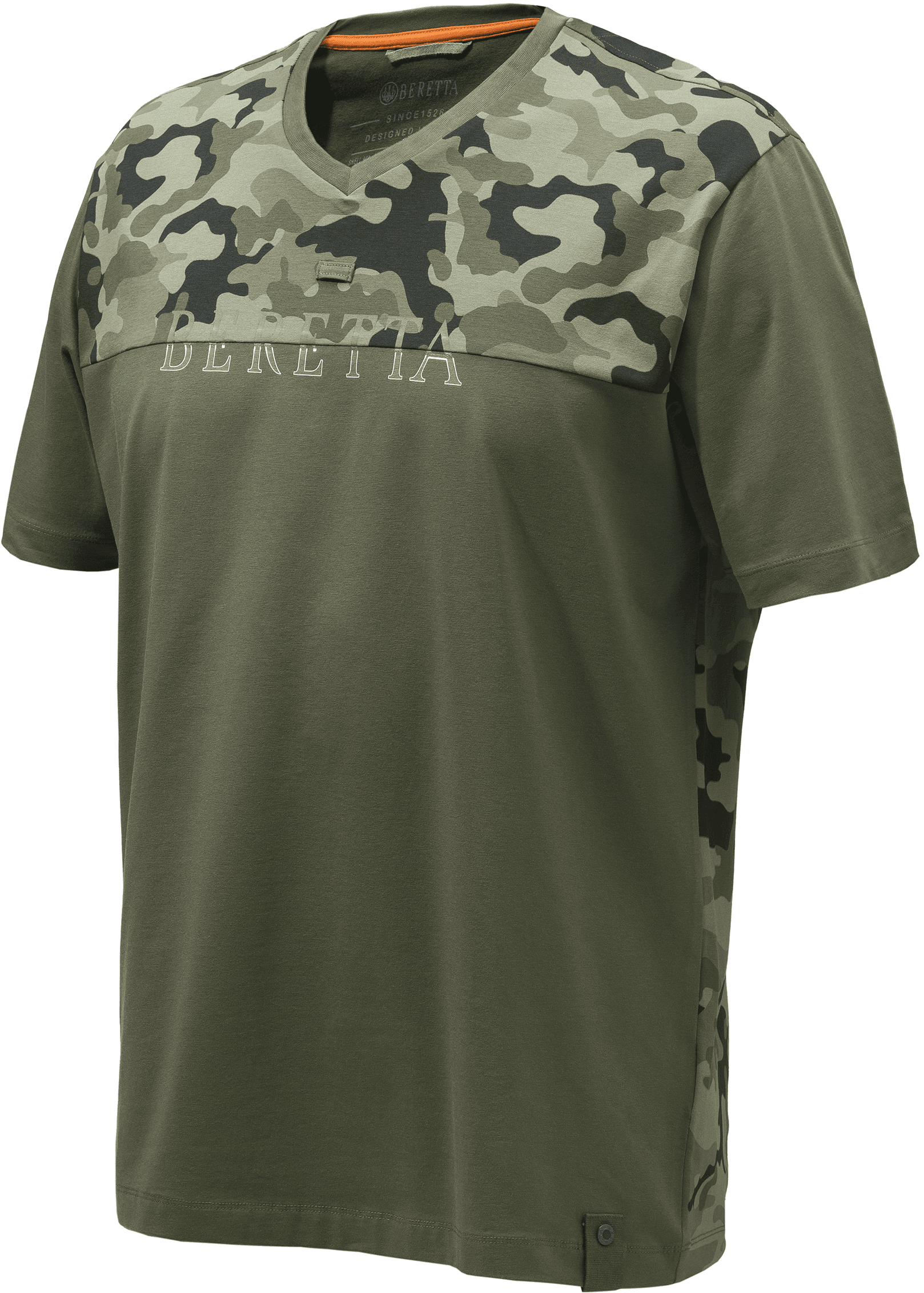 Beretta Camo T-shirt puuvillainen t-paita, vihreä