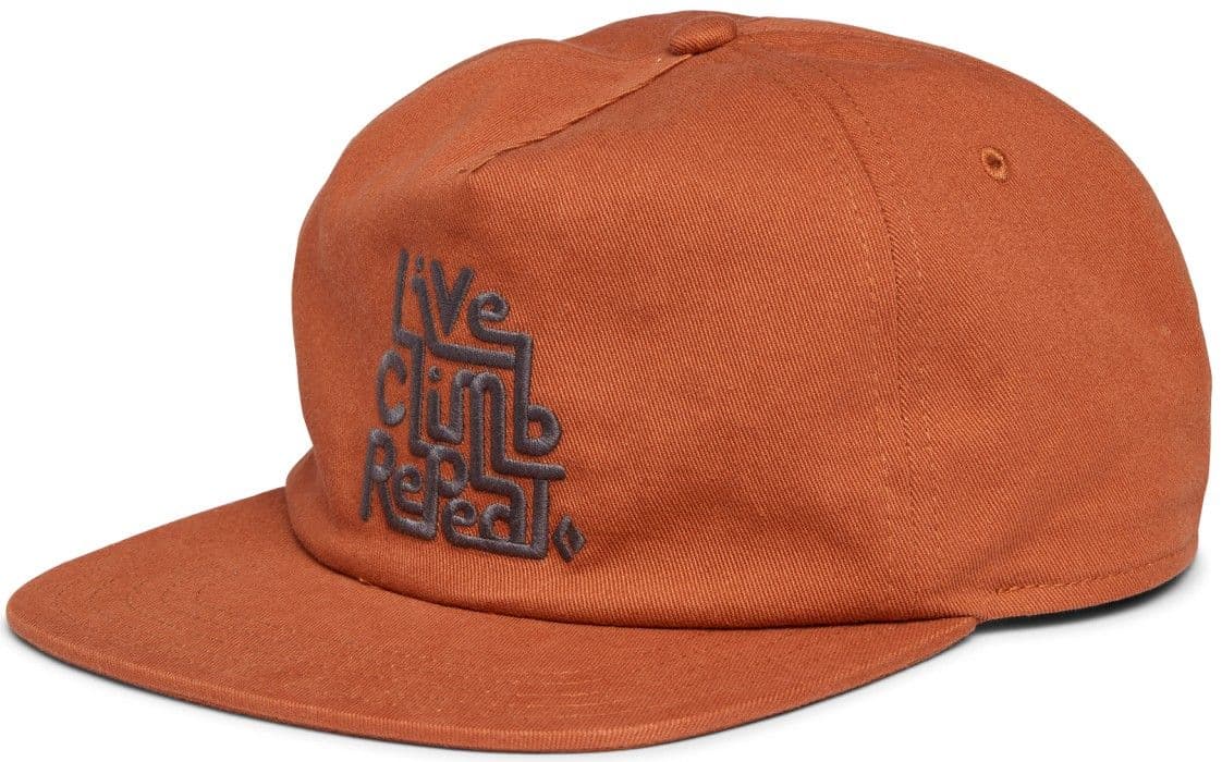 Black Diamond BD Washed Cap lippalakki, murrettu oranssi