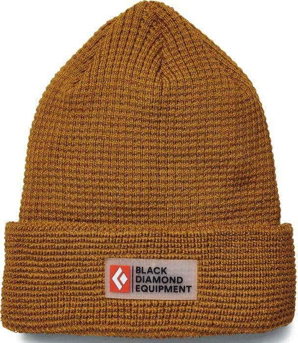 Black Diamond Double Waffle Beanie Amber pipo