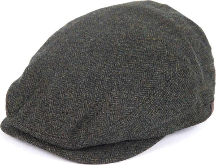 Barbour Barlow Flat Cap -lippalakki, Olive