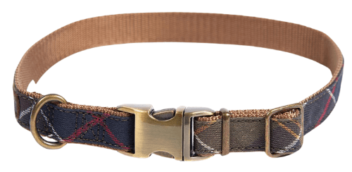 Barbour Tartan/Webbing Dog Collar koiran kaulapanta, Classic Tartan