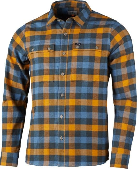 Lundhags Rask LS flanellipaita, Gold