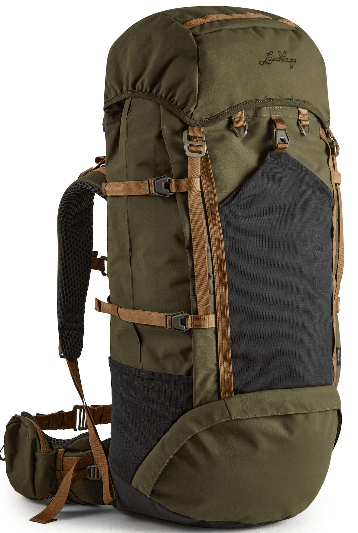 Lundhags Saruk Pro 75 L Regular Short rinkka, maastonvihreä