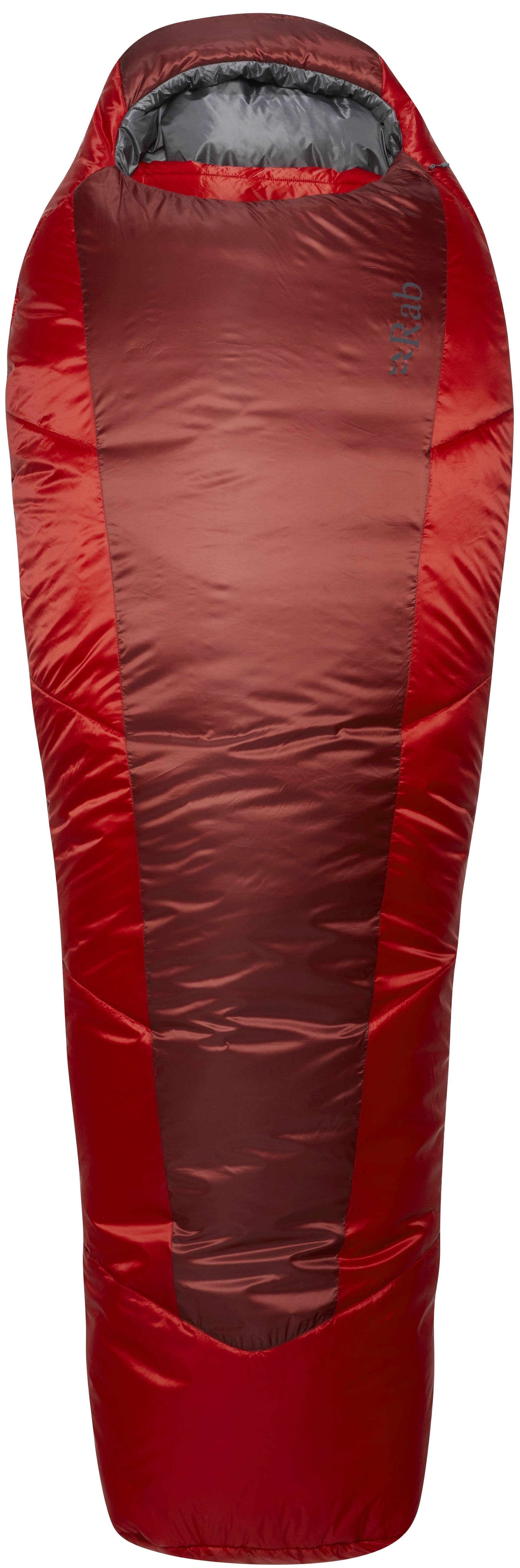 Rab Solar Eco 3 Long makuupussi, Oxblood Red