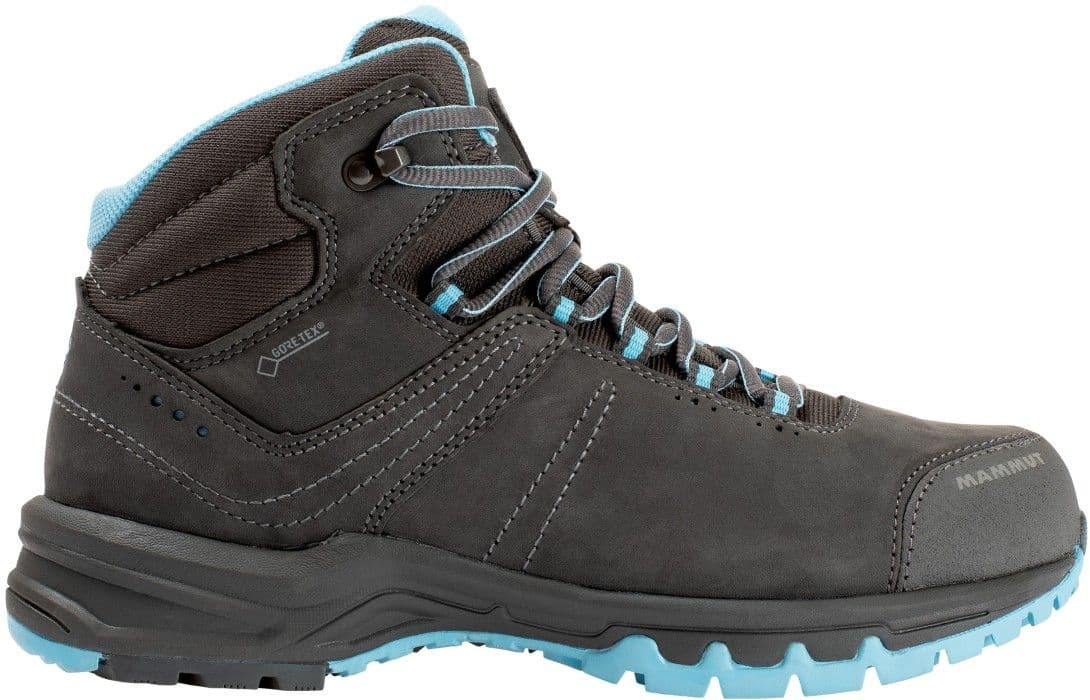 Mammut Nova III Mid GTX® naisten vaelluskengät, Graphite-Whisper