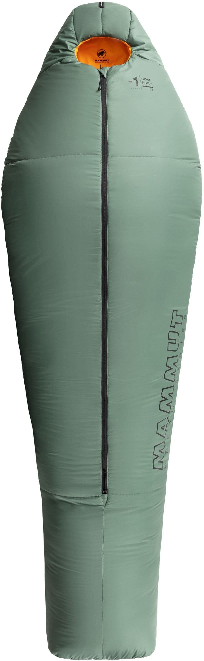 Mammut Comfort synteettinen makuupussi -1°C, vihreä