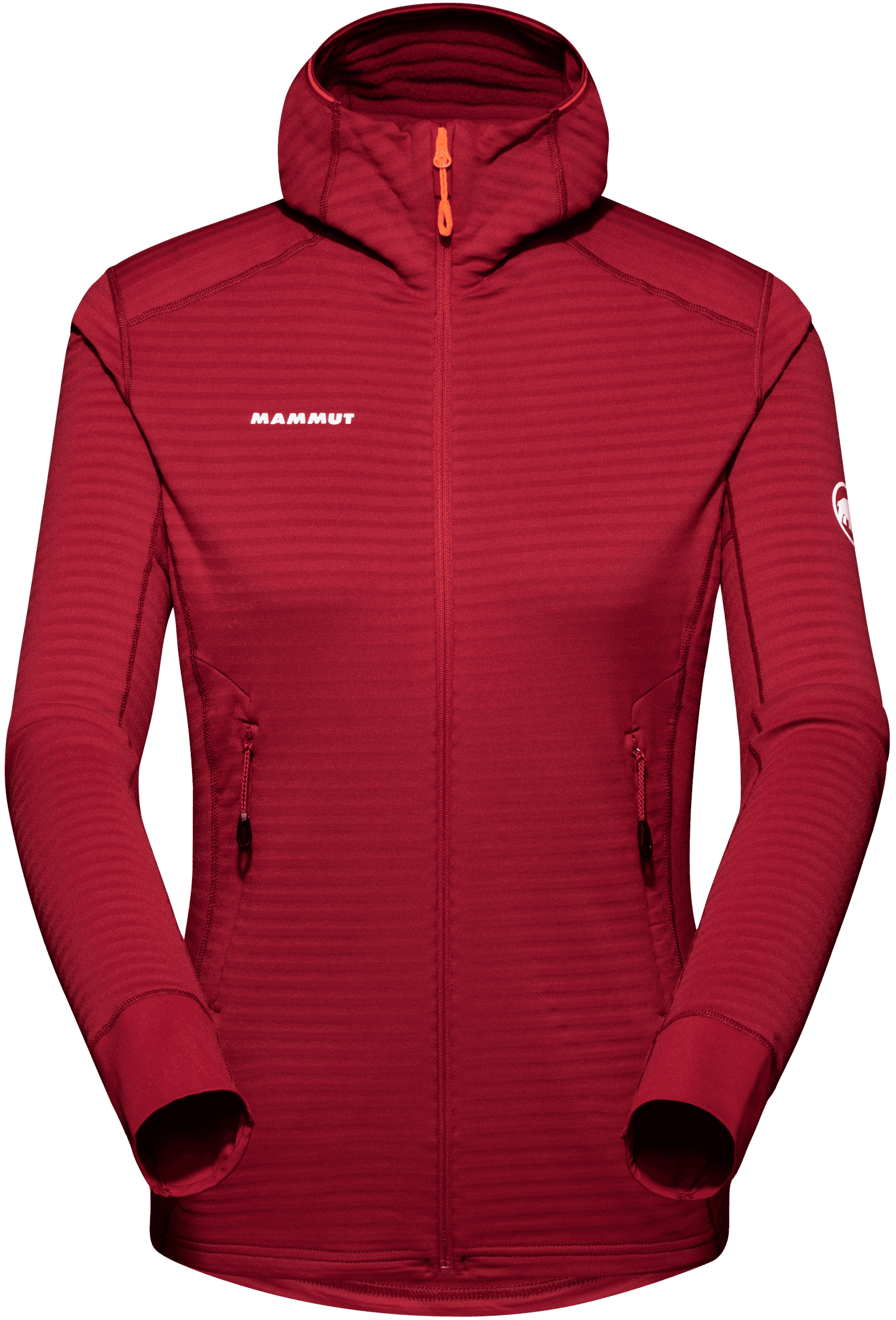 Mammut Aconcagua Light ML Hooded Jacket hupparitakki, tummanpunainen